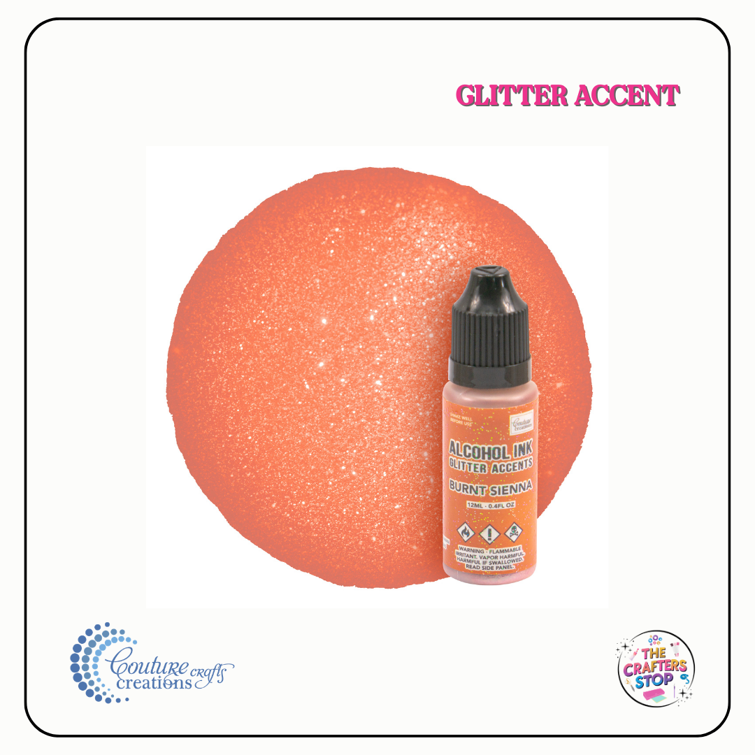 Couture Creations Glitter Accent Alcohol Inks