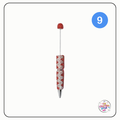 Bling Rhinestone DIY Beadeable Pens (Zig Zag)