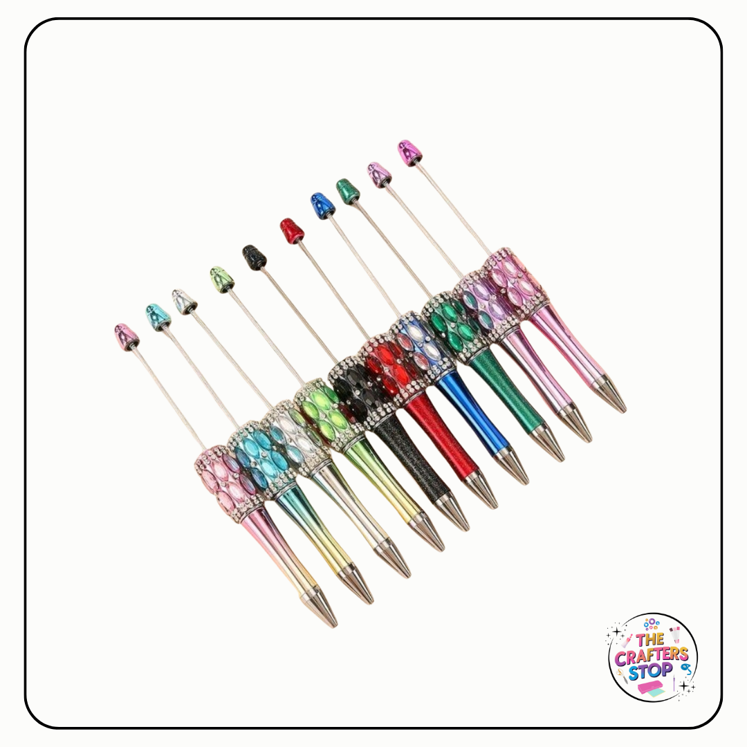 DIY Beadeable Diamond Gem Pens
