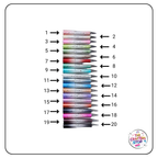 Metallic Speckle DIY Beadeable Pens