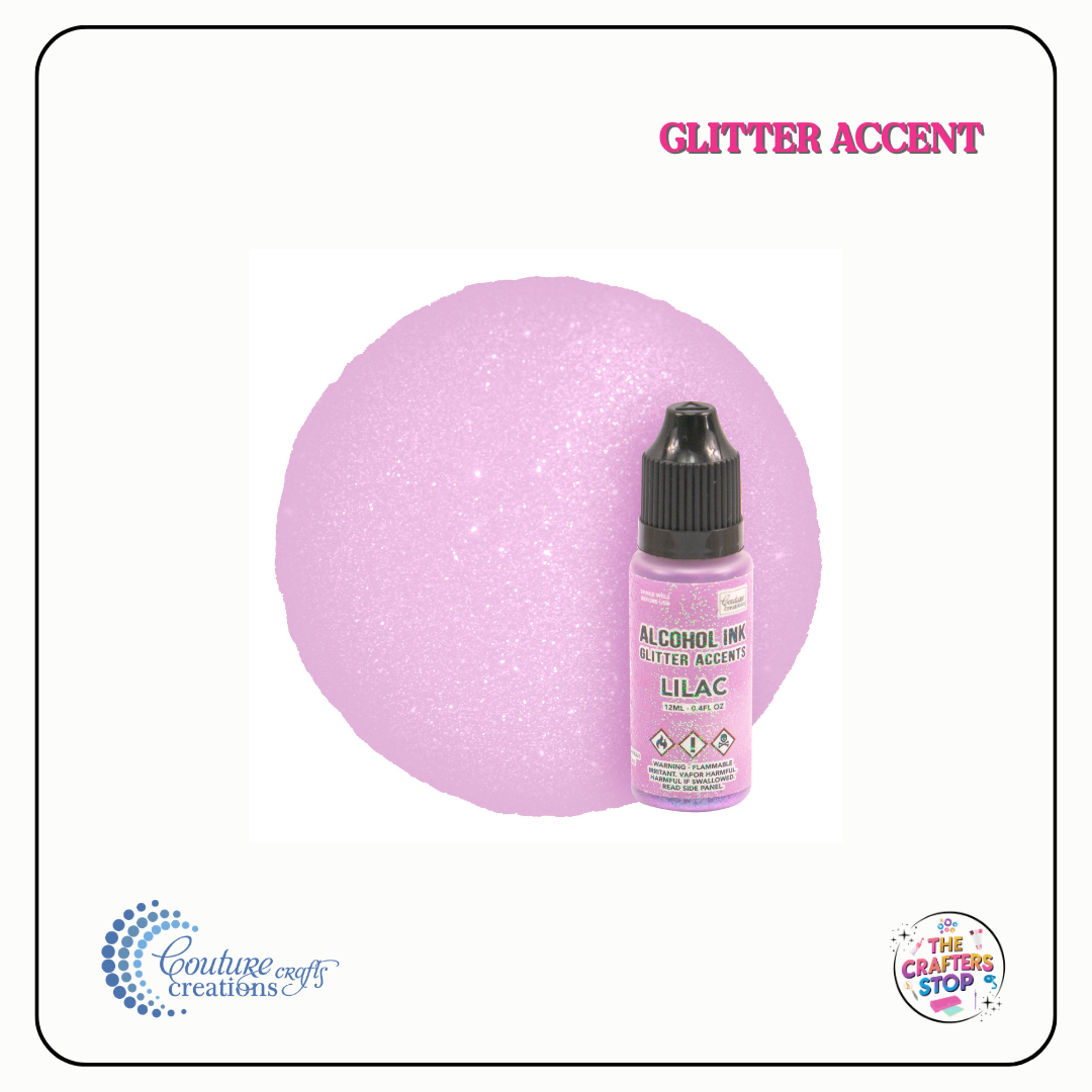 Couture Creations Glitter Accent Alcohol Inks