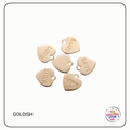 Heart "LOVE" Metal Charms (3 Colours)