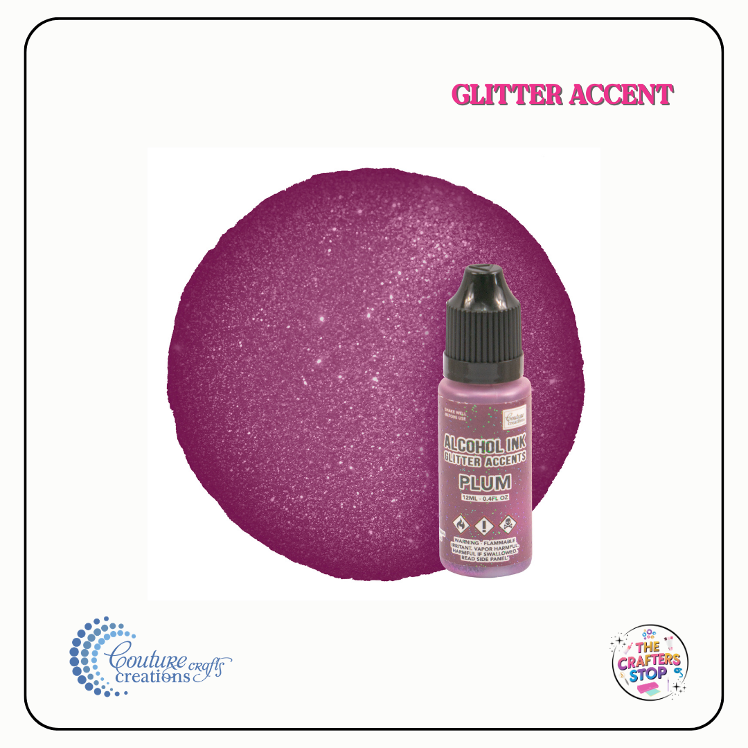 Couture Creations Glitter Accent Alcohol Inks