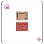 Wooden Word/Speech Bubble Stamps