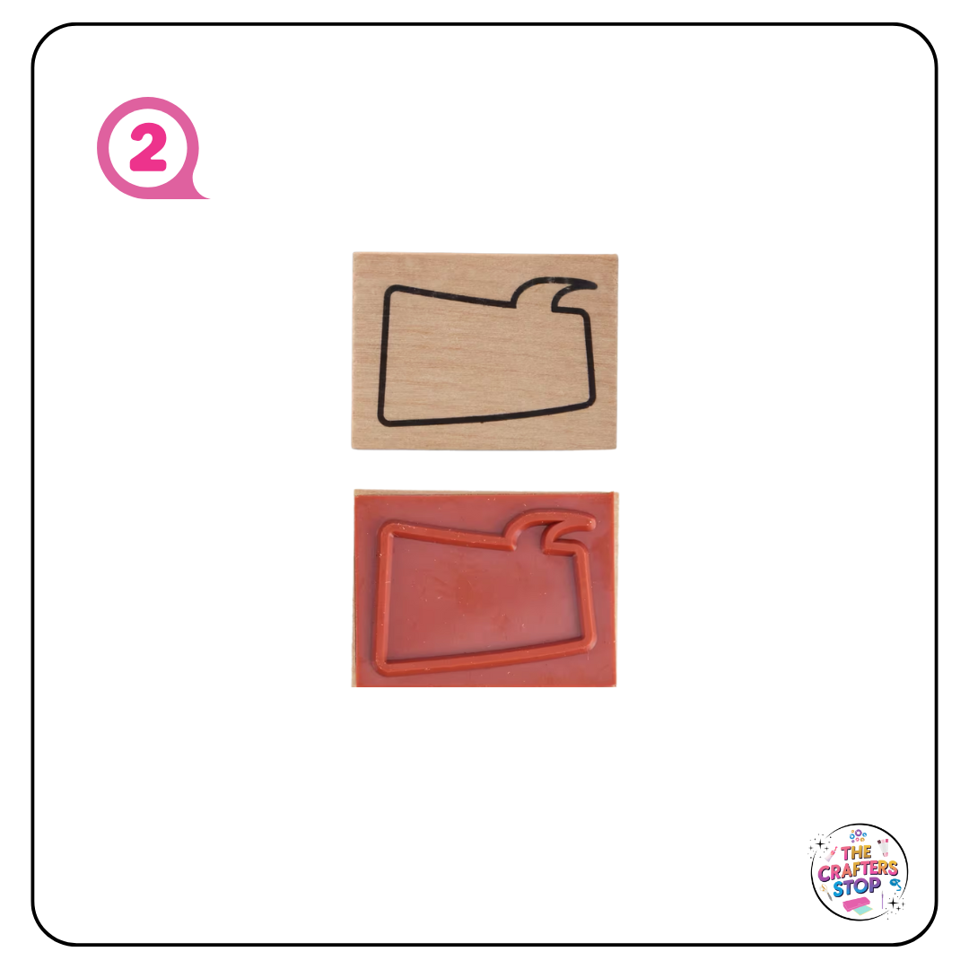 Wooden Word/Speech Bubble Stamps
