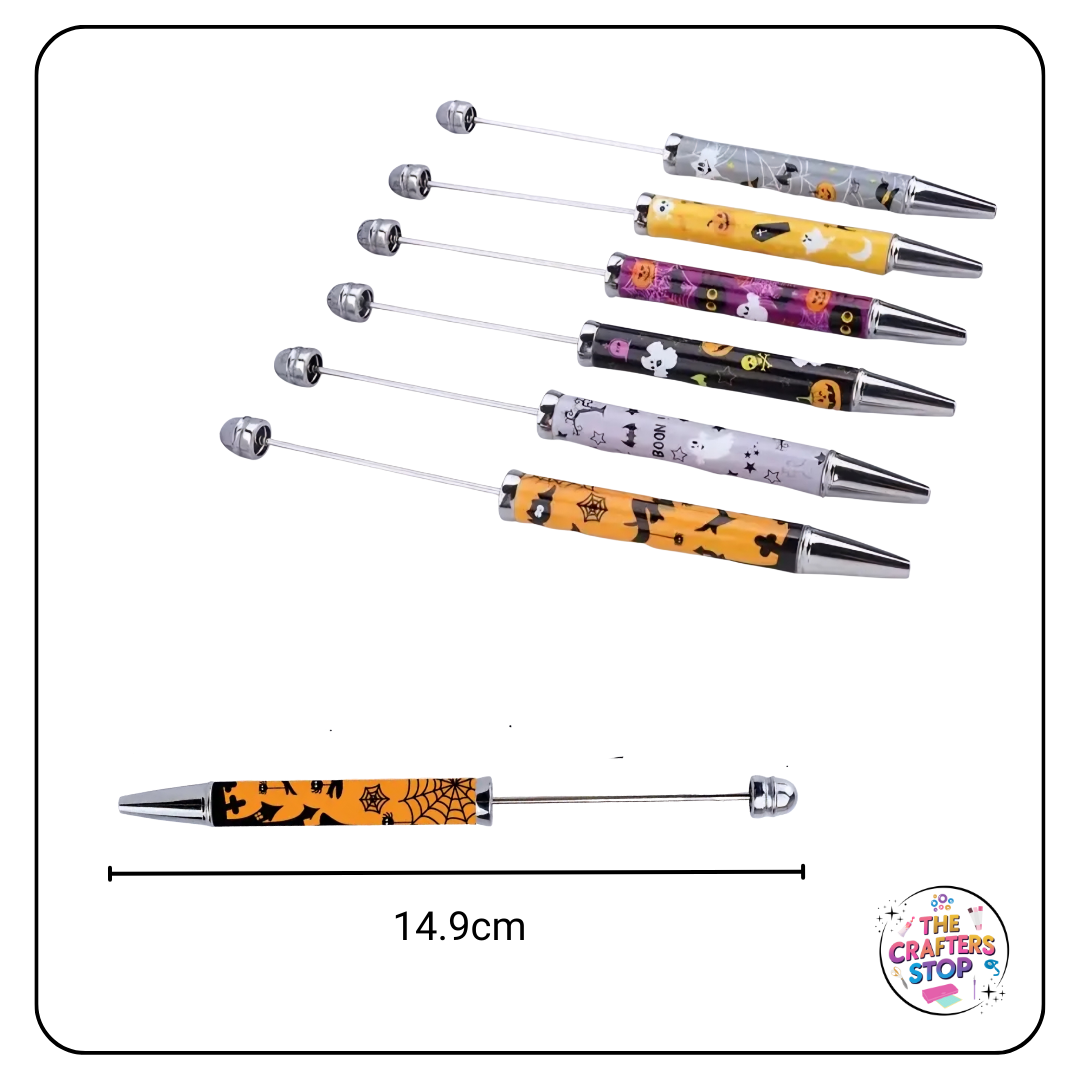 DIY Beadeable Pens (Halloween)