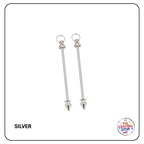 Metal Beadable Keychain Blanks