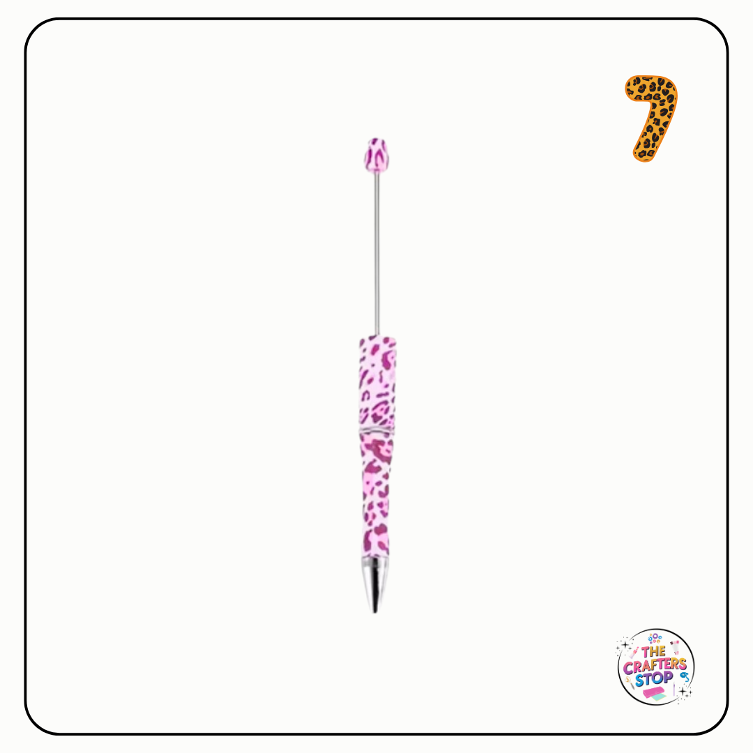 Animal Print DIY Beadeable Pens