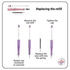 Pen Ink Refills for DIY Pens