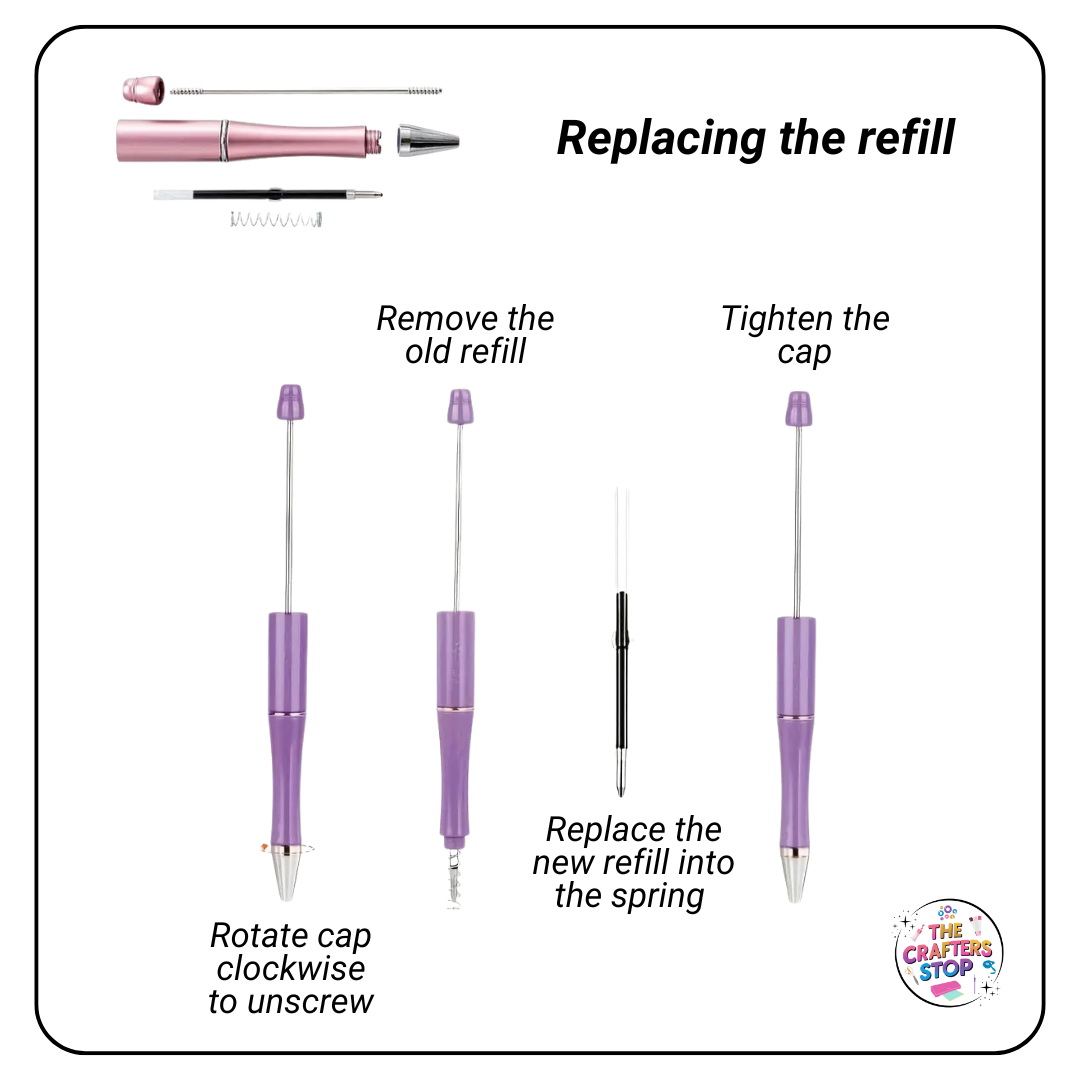 Pen Ink Refills for DIY Pens