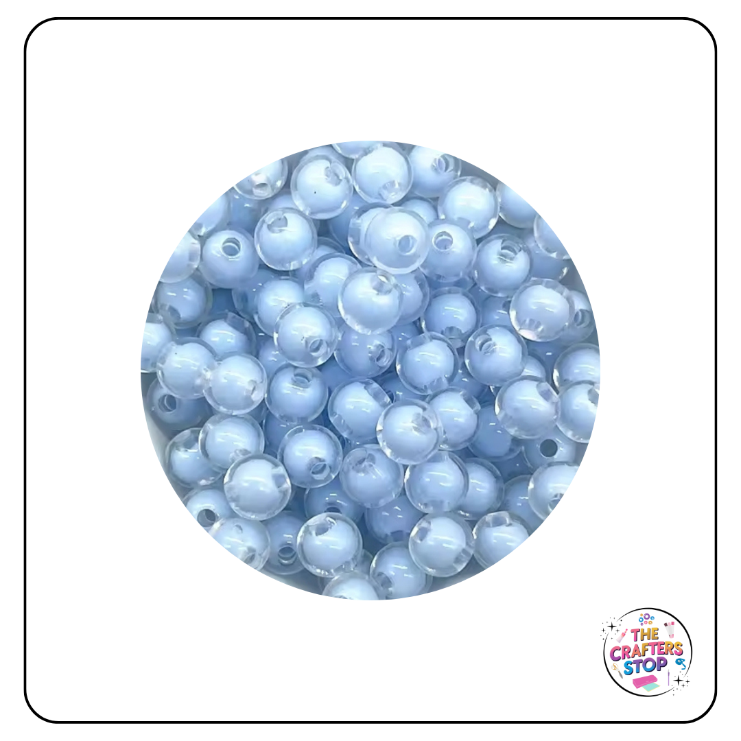 Acrylic Round Transparent Beads - 10mm
