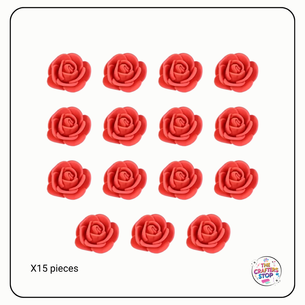 Handmade Foam Roses Flowers