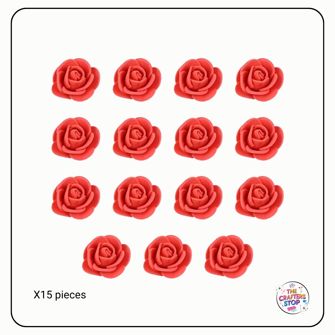 Handmade Foam Roses Flowers