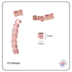 Cube Glass Beads