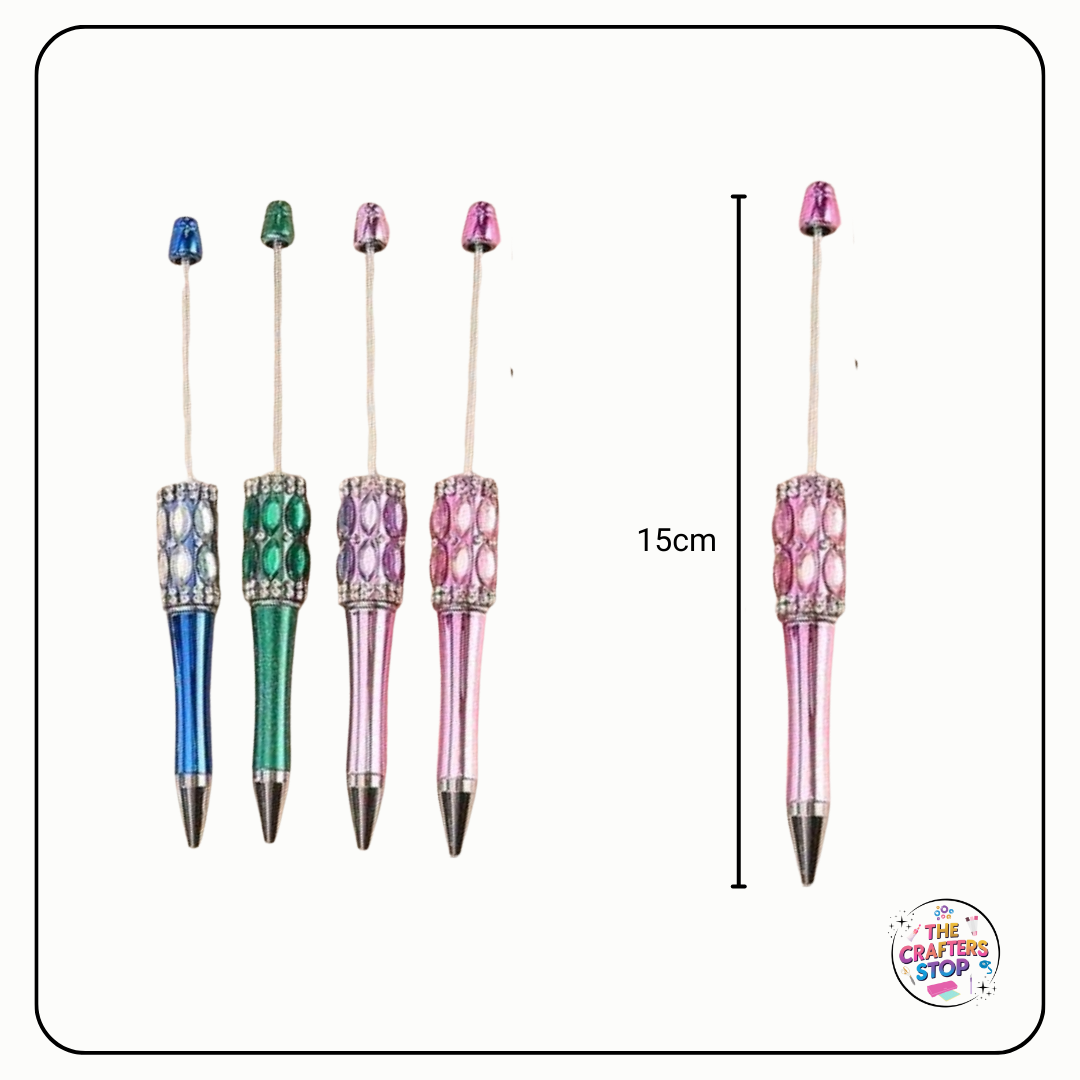 DIY Beadeable Diamond Gem Pens