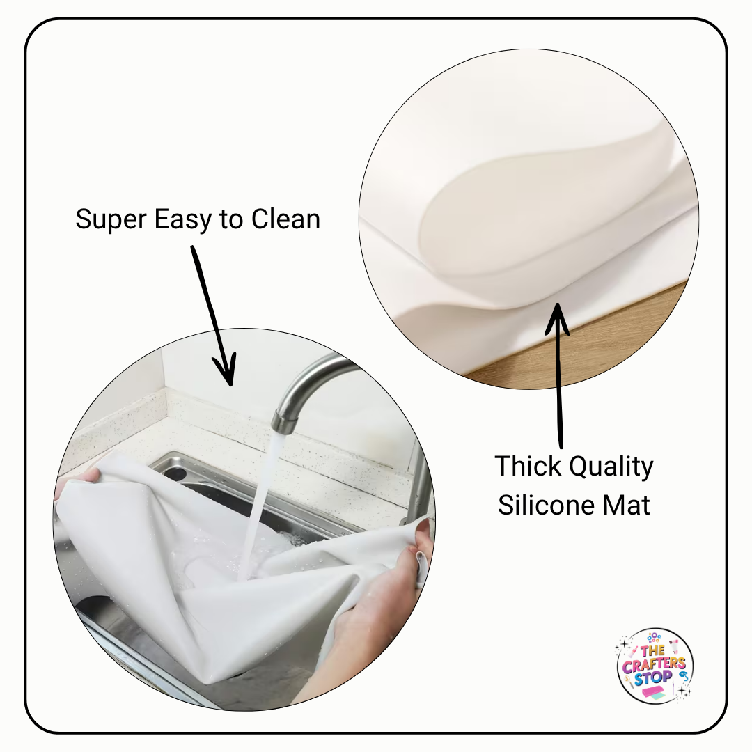 Silicone Hot Glue Gun/Resin or Craft Mat (Extra Large)