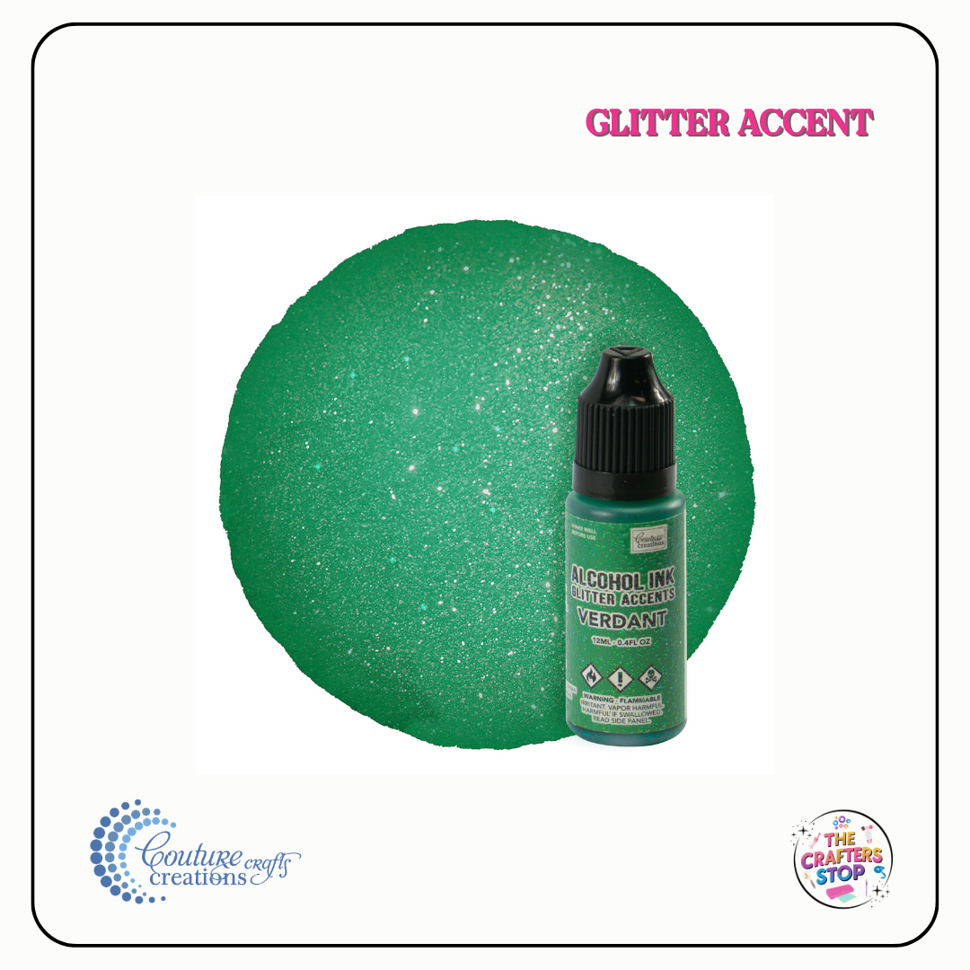 Couture Creations Glitter Accent Alcohol Inks