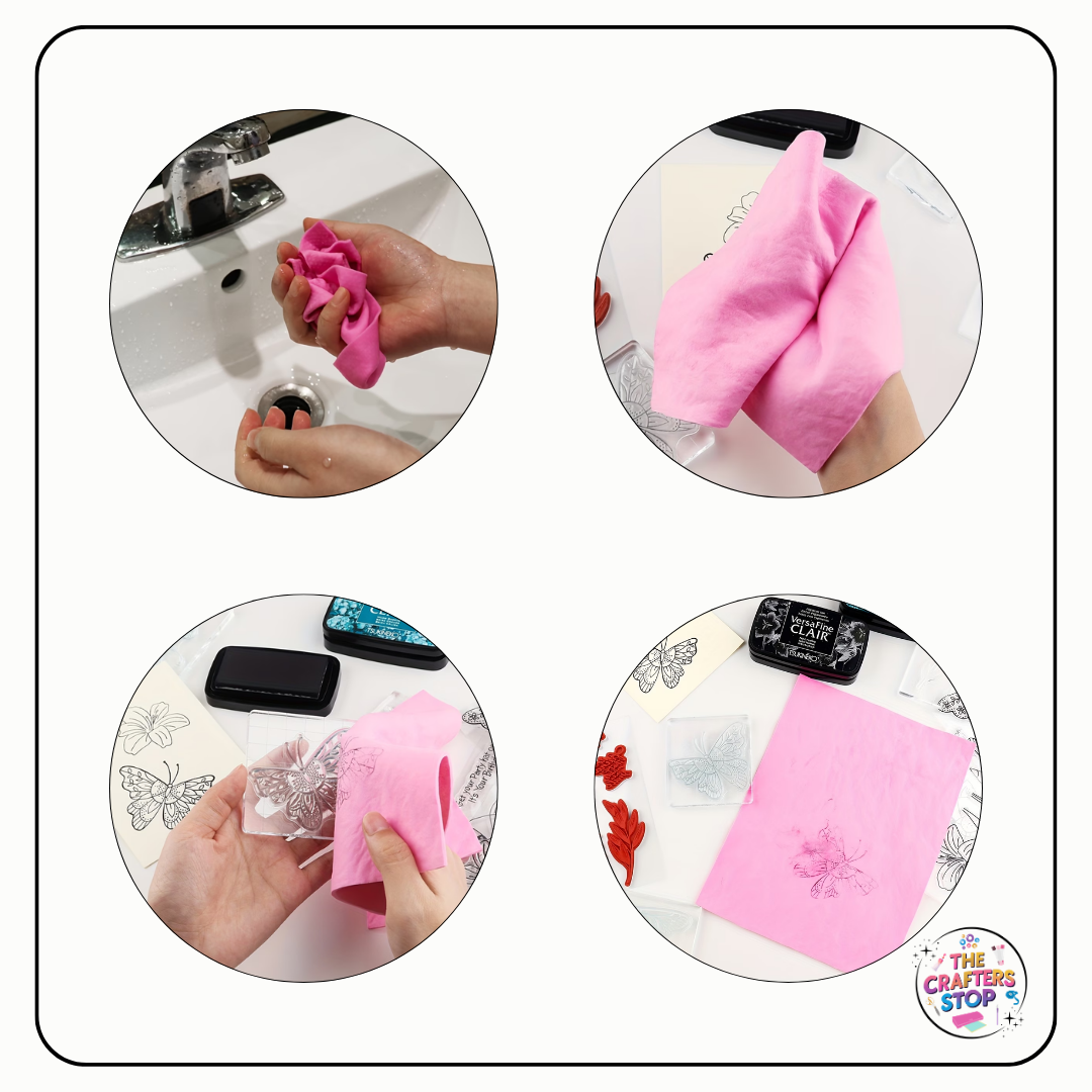 Stamp Cleaning Shammy Cloth