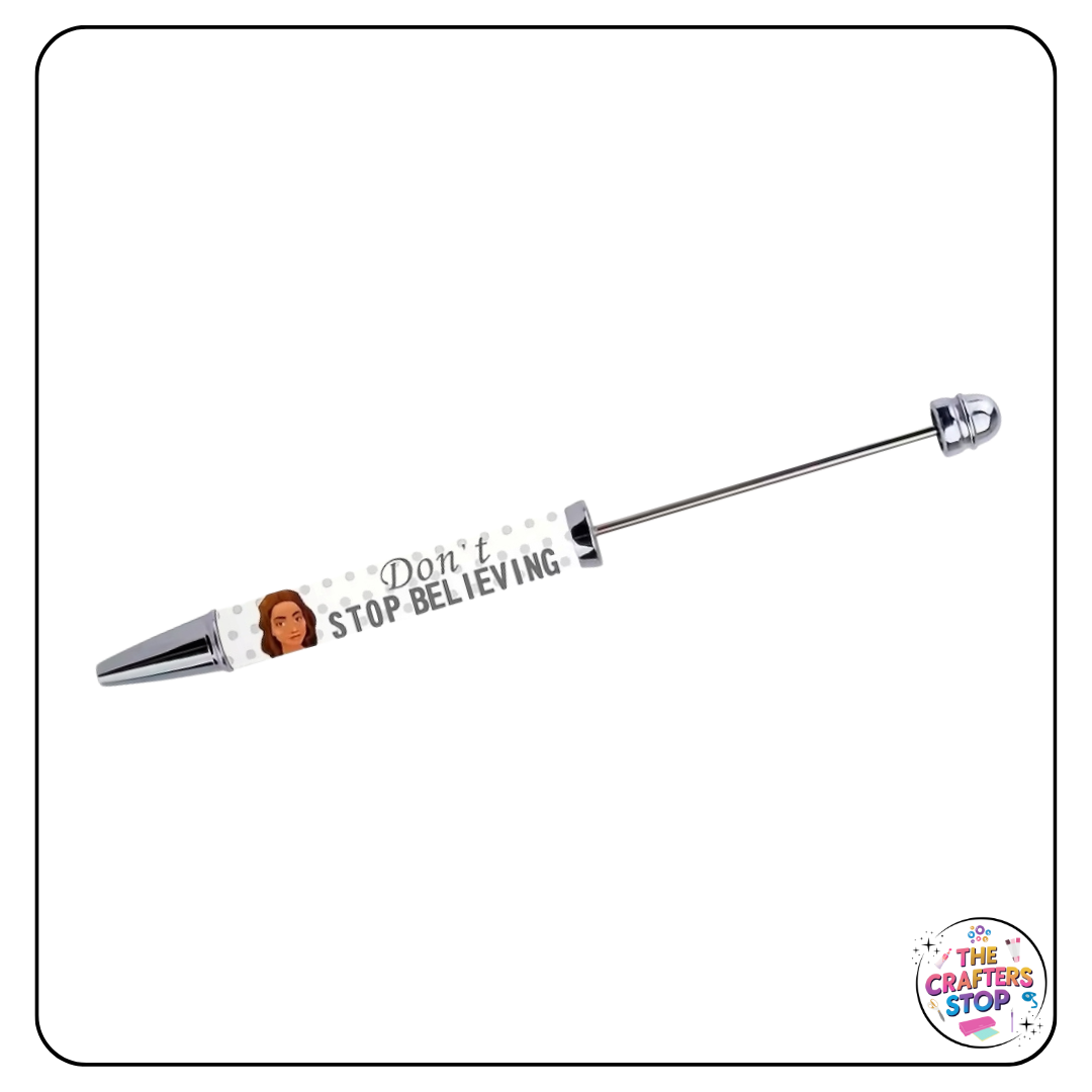 Motivational Long DIY Beadeable Pens