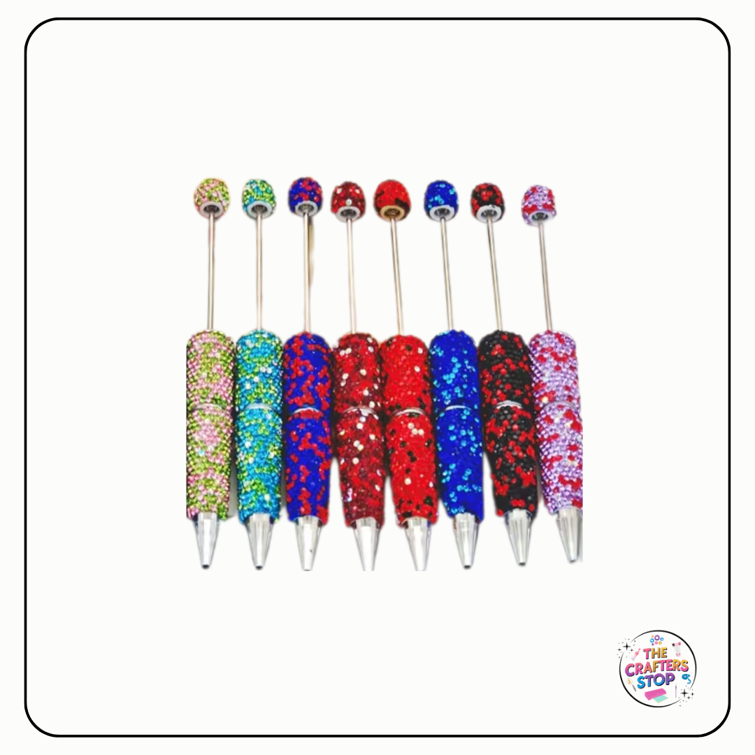 Bling Rhinestone DIY Beadeable Pens (Mixed)