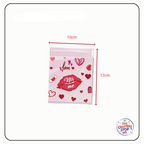 Sealable Heart Designed Treat Bags (Great for Valentines Day)