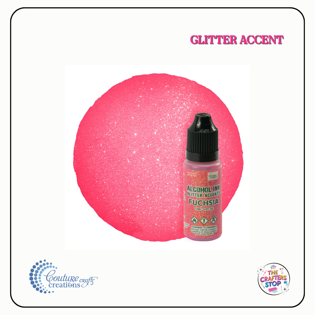 Couture Creations Glitter Accent Alcohol Inks