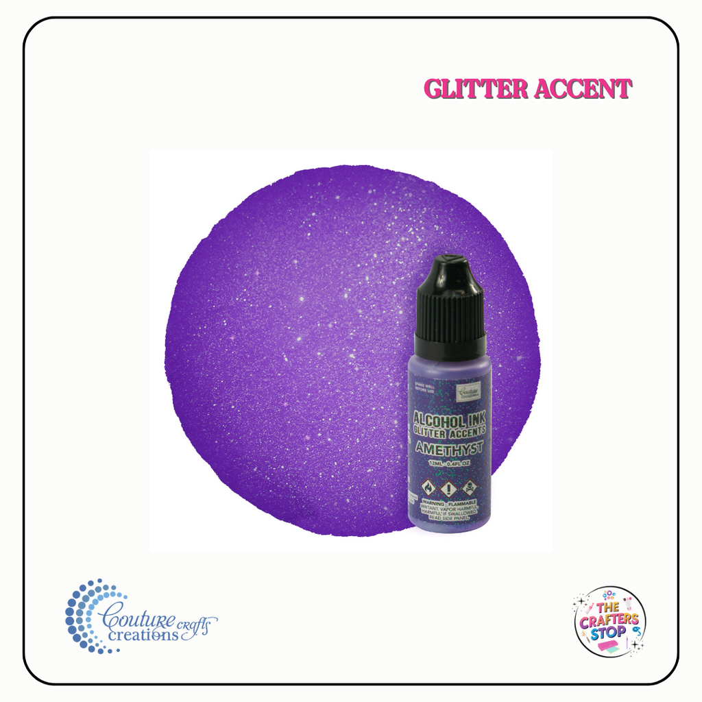 Couture Creations Glitter Accent Alcohol Inks