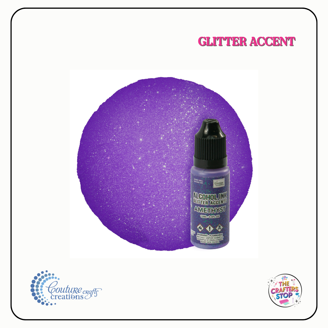 Couture Creations Glitter Accent Alcohol Inks