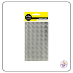 Craft Self Adhesive Square Rhinestone Sheets - 6 Colours