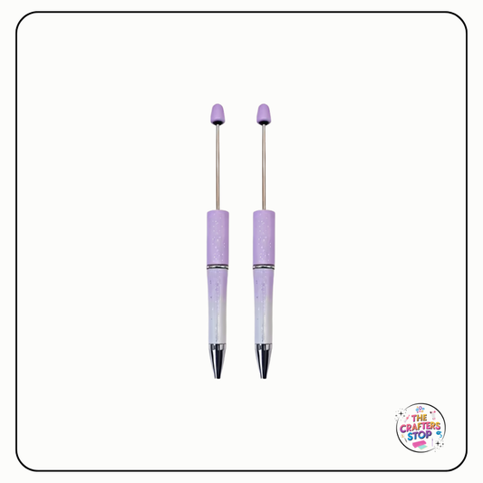 Light Purple Ombre DIY Beadeable Pens
