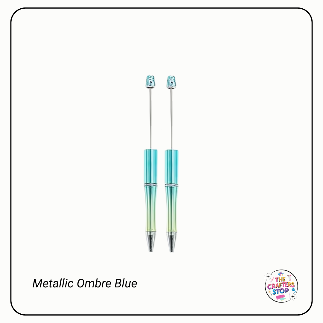 Metallic Chrome DIY Beadeable Pens