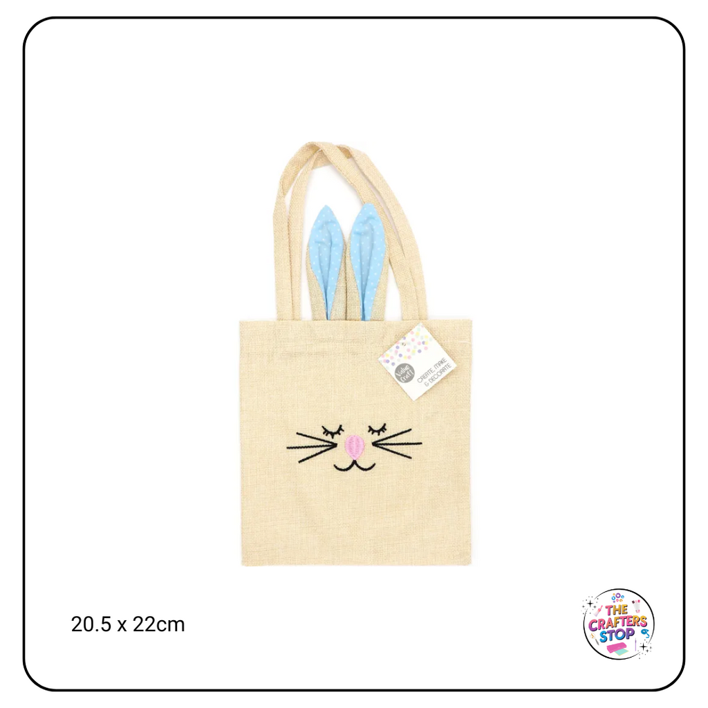 Easter Tote Bag with Bunny Ears