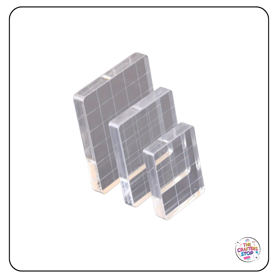 Clear Acrylic Stamping Blocks