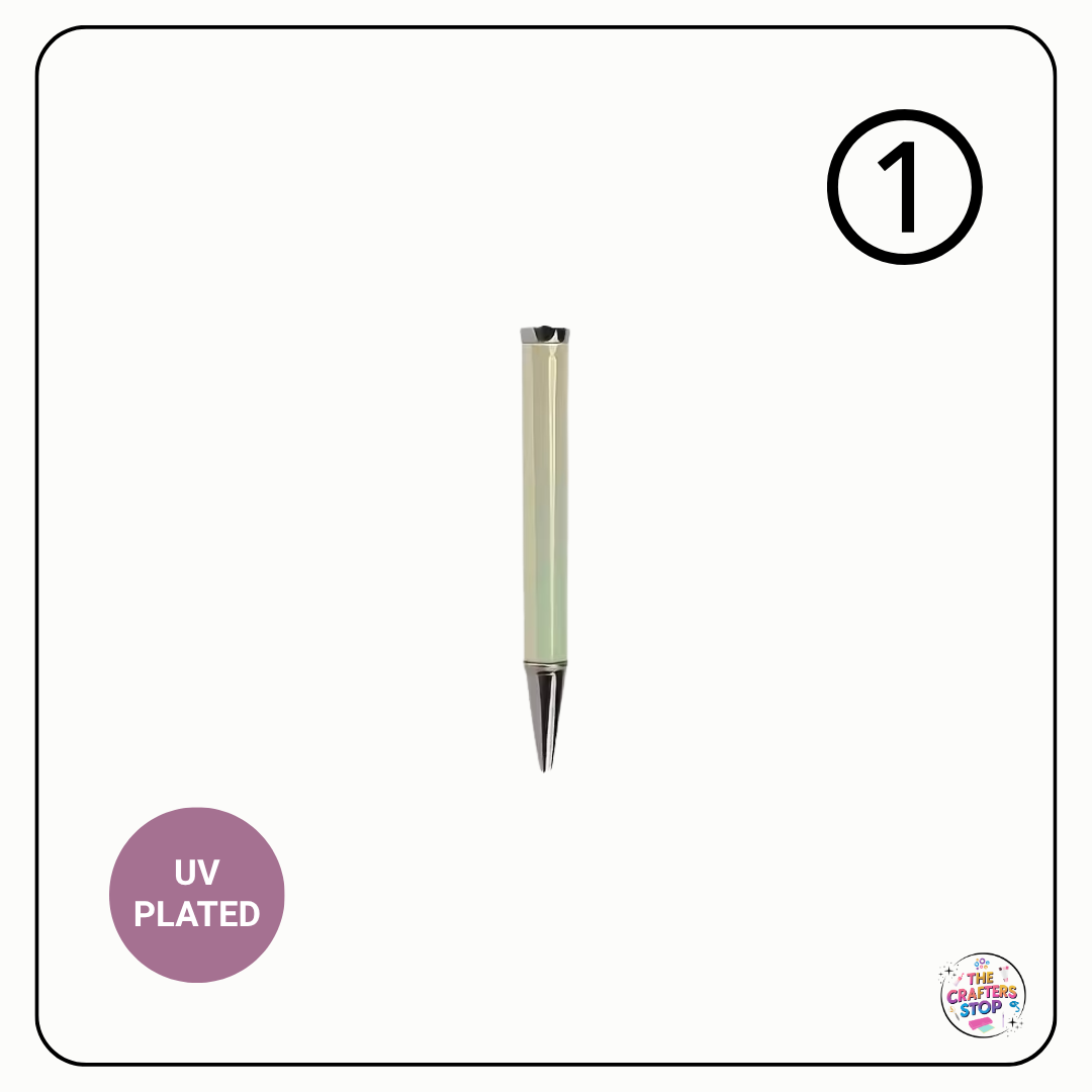 UV Plated Iridescent DIY Beadeable Pens