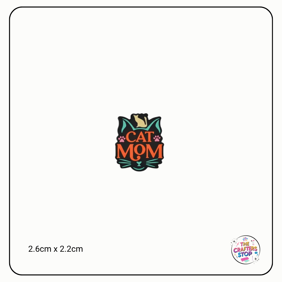 Cat Mom Focal Beads (2 Designs)