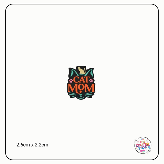 Cat Mom Focal Beads (2 Designs)