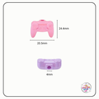Acrylic Iridescent Game Controller Beads - Perfect for DIY Pens