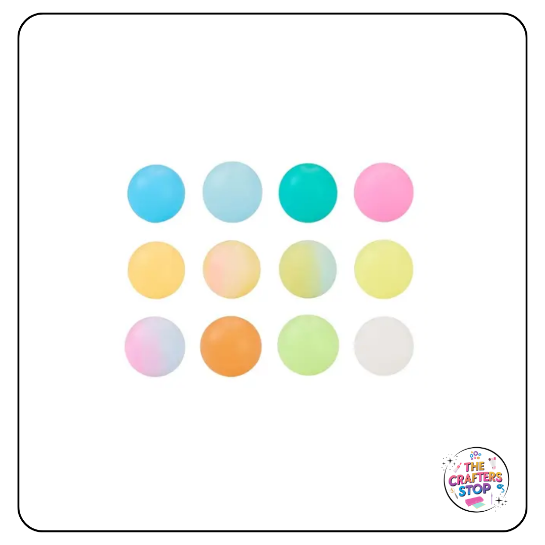 Glow in the Dark Silicone Beads - 10mm
