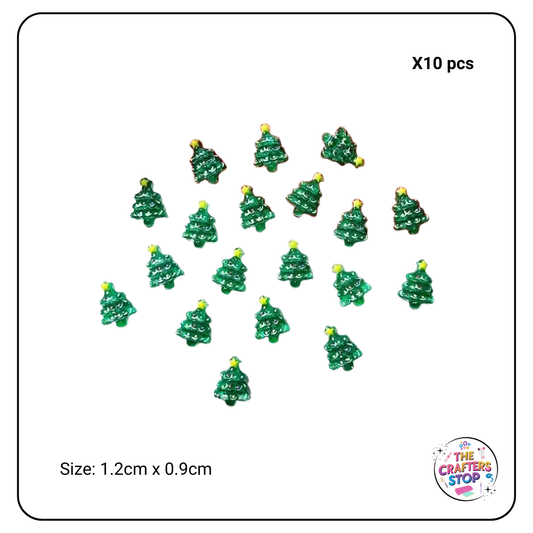 Mini Resin Christmas Trees