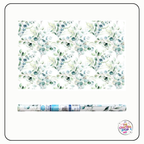 Self Adhesive Vinyl Pattern Roll - Watercolour Botanica