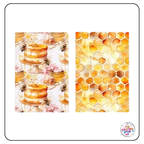 Beautiful Bee Designed Pattern Papers 24 Sheets