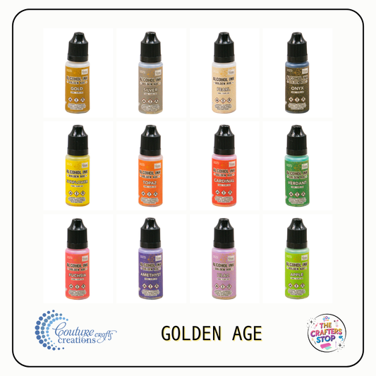 Couture Creations Golden Age Alcohol Inks