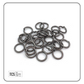 5mm Black/Grey Open Jump/Split Rings