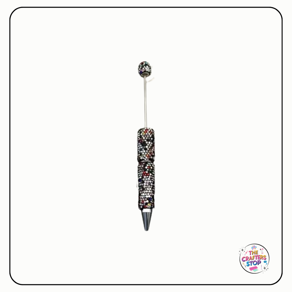 Bling Rhinestone DIY Beadeable Pens (Speckled)