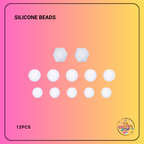 Mixed Pack of Silicone Beads
