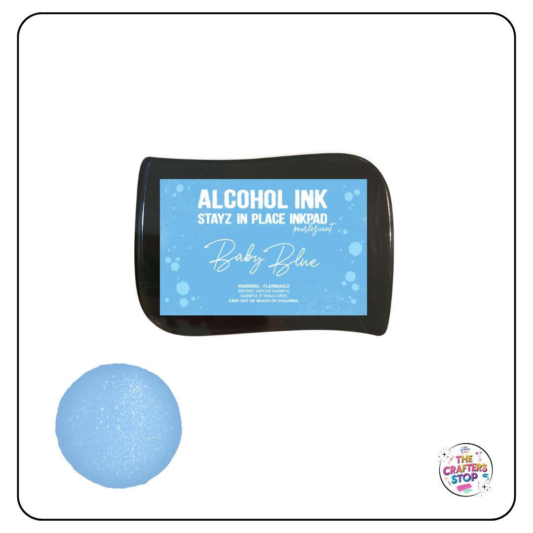 Couture Creations Pearlescent Alcohol Ink Stayz in Place Inkpad - Many Colours