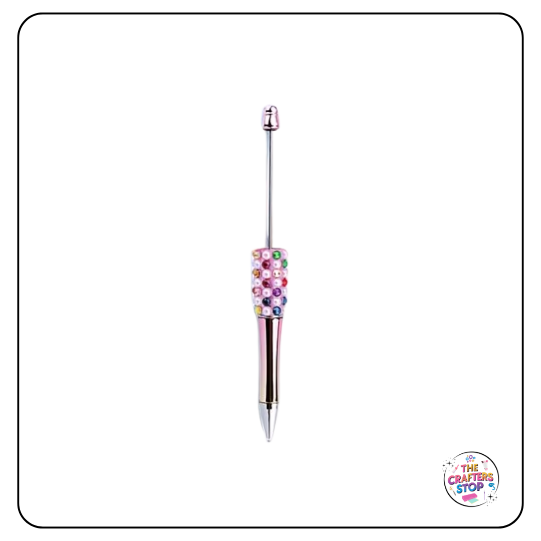 Metallic Studded DIY Beadeable Pens