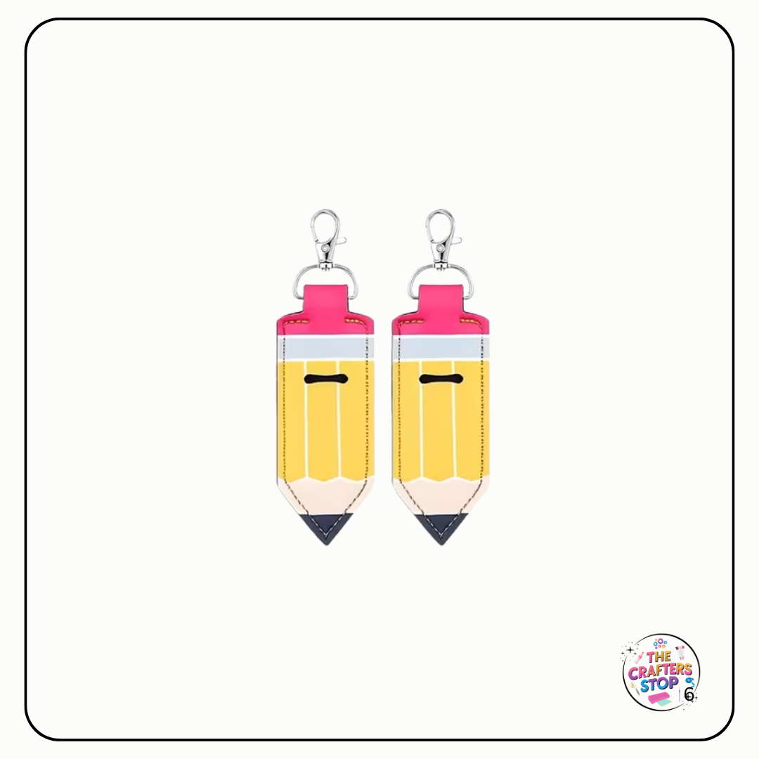 Pencil Print Chapstick/Lipbalm Holders