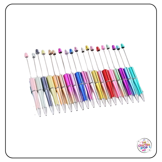 Metallic Chrome DIY Beadeable Pens