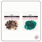Acrylic Monstera Shaped Blanks (2Pk)